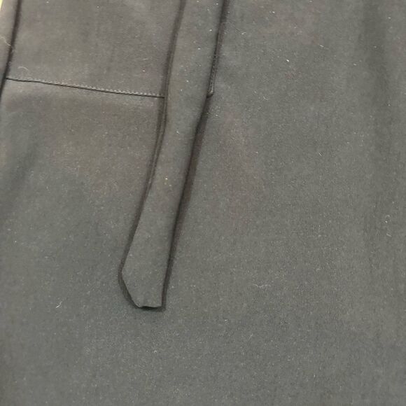 Ladies Maze Brand Black Paper‎ bag Style Skirt with Matching Belt Size Large - Picture 5 of 9